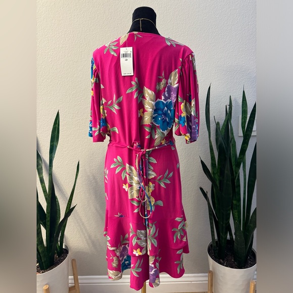 NWT LAUREN RALPH LAUREN‎ FLORAL DRESS - Picture 6 of 11
